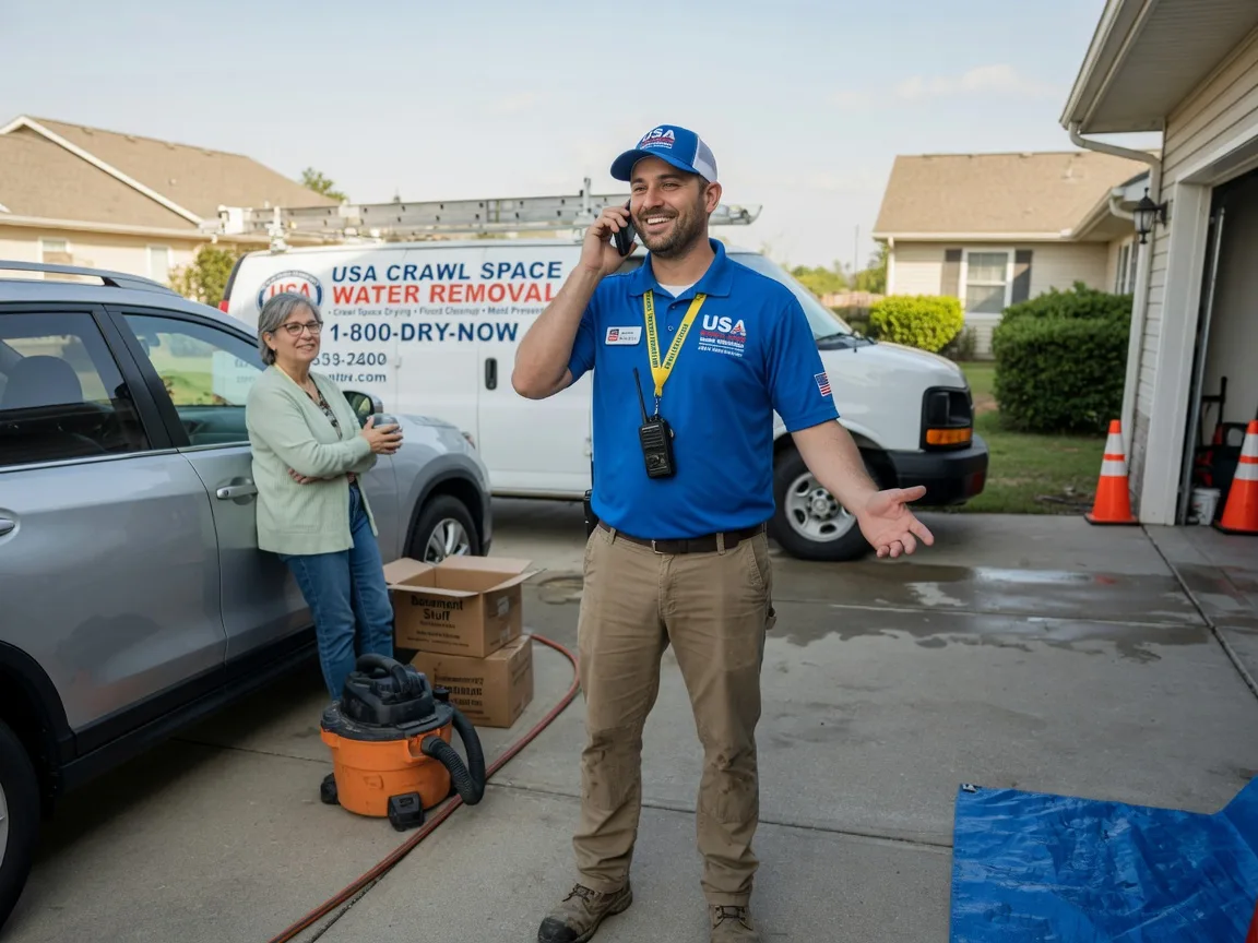 Crawl Space Water Removal Hampton, GA FAQs